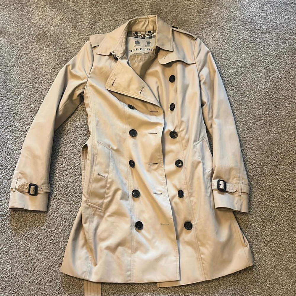 Burberry Tan Coat